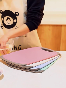 🇸🇬 Wheat Straw Chopping Board Antibacterial Reversible Eco Friendly Non-Porous Ergonomic Convenient Storage