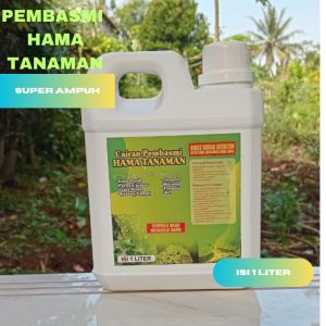 OBAT CAIRAN PEMBASMI SEMUA HAMA TANAMAN ISI 1 LITER SIAP PAKAI