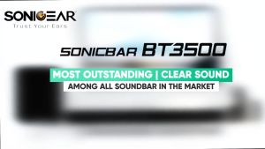 SonicGear SonicBar BT3500 Soundbar and Subwoofer