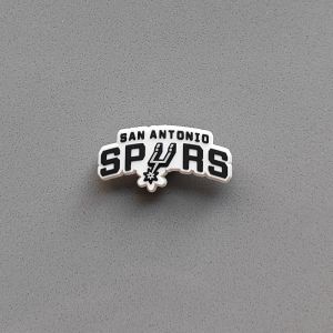 2024 New Basketball Team Logo Hole Shoe Accessories Diy Shoe Decorations Star Intelligence Essential Parts for Shoes
