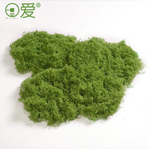 Artificial Moss Landscaping Fake Moss Wool Turf Green Plant Micro Landscape Plant Decoration Artificial Bionic Lawn Stone