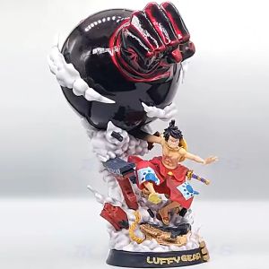 42CM GK One Piece Kimono Gear 3 Luffy Action Figure Monkey D Luffy Figure PVC Collectible Model Toy