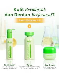 Paket Komplit Reglow GLOWING SKIN TREATMENT Mencerahkan Wajah Kusam Menghilangkan Komedo Menyamarkan Bekas Jerawat Mengatasi Flek Hitam Membandel Penghilang Jerawat Skincare Dr. Shindy Reglow Skincare Official Skincare Wajah Glowing
