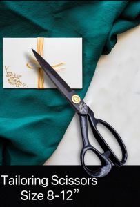 Stainless Steel Scissors Tailor Tailoring Gunting Tukang Jahit Fabric Cloth 8 9 10 11 12