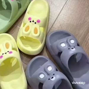 Selop Sandal Cewek Slip On PVC Cute Rabbit Sendal Kelinci Rumah Nyaman Slipper Korea Soft Rubber Non Slip / Selop Wanita Sandal Jelly Slop Wanita Perempuan Gadis Impor Murah Kualitas