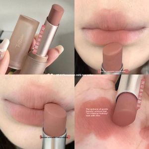 JIUQI | Matte Low Saturation Lipstick White Enhancing Pink Peach