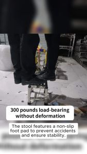 304 stainless steel square stoolOutdoor sturdy and durable High stool Quality