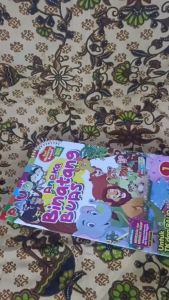 Buku Mewarnai ANEKA BINATANG BUAS PAUD TK ORIGINAL / Dilengkapi Menebali dan Menulis Huruf