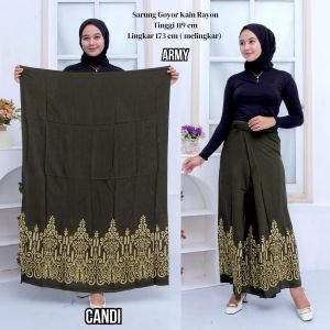 SARUNG GOYOR WANITA -SARUNG MBAK SANTRI TERBARU RAYON SUPER HALUS&ADEM -SARUNG PONDOK PUTRI