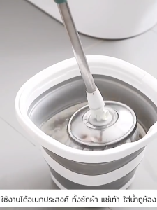 ถังน้ำพับได้ 💧10L💧 ซิลิโคนอเนกประสงค์ ทนความร้อน กะละมังล้างผัก ซักผ้า  แบบพกพาสะดวก