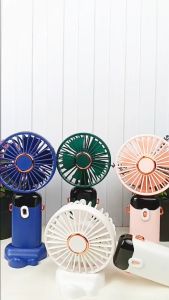 [LMR-T] KIPAS ANGIN MINI LED digital display fan Mini Portable Usb Rechargeable Kipas Lipat 5 Mode