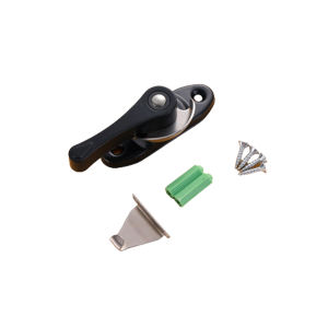 Amoki Centerlock Half Moon Lock Crescent Lock Sash Lock for Sliding Window Aluminum and Glass