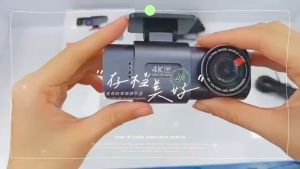 กล้องติดรถยนต์ K309 4K Ultra HD 2160p WiFi WDR Car Dash Cam 2กล้องหน้าหลัง ภาพคมชัดทั้งกลางวัน และ กลางคืน ของแท้100%