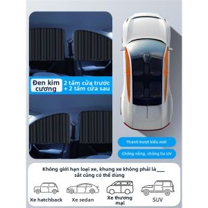 LQDQT | Màn Che Nắng Ô Tô Trượt Sau
