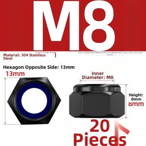 TIANZHUOJINSHU | Lock Tight Nylon Anti-slip Nut