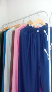Celana haigwaist jumbo wanita kriwil XXL bawahan