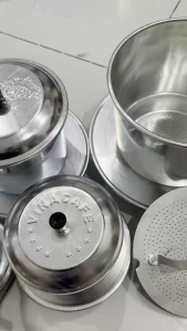 Phin nhôm pha cà phê lớn Big size Khổng Lồ Dùng Bán Quán Chất Lượng Bền 2000ml