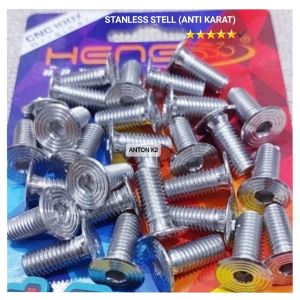BAUT PIRINGAN REM CAKRAM PROBOLT STAINLESS HENG SEKRUP SATUAN