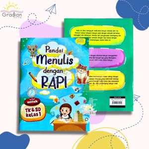 Buku Anak TK & SD Pandai Menulis Dengan Rapi // ORIGINAL