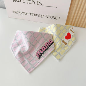 Pure Cotton Triangle Scarf for Babies Anti-Vomiting Feeding Bibs Boys Girls Newborn Saliva Towel Infant Sleepwear Accessories