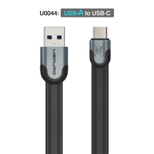 Cáp USB A Sang Type C UGOURD 10Gbps USB C Sang C 3.1/3.2 Gen2 Tốc Độ Cao Truyền Dữ Liệu Và Sạc Dành Cho SSD Ổ Cứng Hub Dài 0.15m-3m Dẹt Mềm Mại