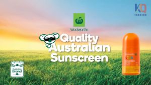 Kem chống nắng cho trẻ em nội địa Úc Woolworths Kids Sunscreen SPF 50+ Lotion - 75ml