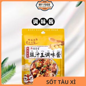 Sốt tàu xì gia vị làm sườn non hấp tàu xì chân gà hấp tàu xì