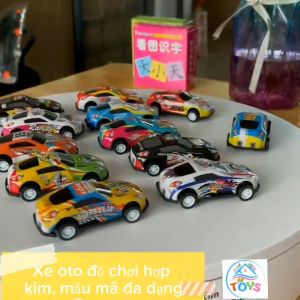 HCM Combo Thùng 30 Xe Ô Tô Đồ Chơi Hợp Kim Hàng Loại 1 Nhiều Màu Cho Bé