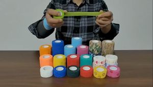 Bestella💗COD Finger Tape Wrist Tape 4.5 meter Taping Olahraga Tapping Perban Elastis 5cm x 4.5m