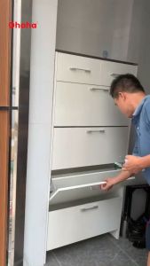 [ Freeship HCM]  [Kèm clip thực tế] Tủ giày thông minh siêu mỏng cao cấp Ohaha - TGCC026