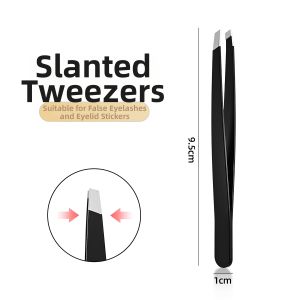 Eyebrow Tweezers Stainless Steel Seamless