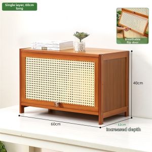 MOLORE | Floor-Standing Dust-Proof Storage Cabinet with Doors Multilayer