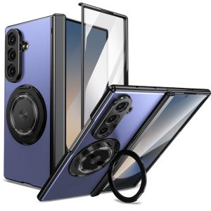For Magsafe Magnetic 360°Full Screen Protection Case For Samsung Galaxy Z Fold 8 Ultra 7 6 5 4 3 5G Ring Holder Cover For Fold8