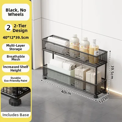 Ultra-slim Storage Cabinet Shelf
