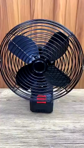 8 Inch Cordless Electric Fan Strong Wind 21V Outdoor Large Capacity Battery Portable Camping Tool Fan Lithium Battery