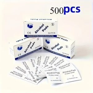 Alcohol swabs for skin 75% wound disinfection convenient to carry outdoor sports disaster essential first aid box supplies