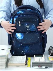 Lightweight and Large Capacity School Backpack for Boys
