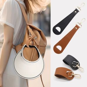 Leather Travel Hat Clip Simple Golf Baseball Hat Clip Summer Hat Strap Towel Glove Storage Wallet Buckle Hands-free Latch Clip