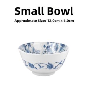 Mino Yaki | Imported Blue-and-White Ceramic Bowl