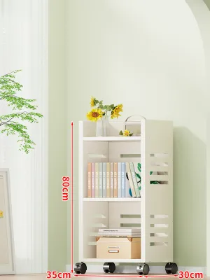 Wubuwei | Multi-purpose Bookshelf & Storage Organizer With Wheels