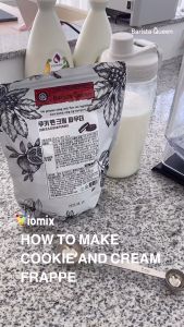 Viomix Barista Queen Cookies and Cream Powder