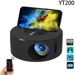 READY Luxuglow YT200 Proyektor Mini android 4k full hd hp ke dinding Portable LCD 1080P Speaker