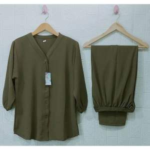 SETELAN KEKINIAN CRINKLE AIRFLOW/SETELAN JUMBO MUAT SAMPE BB 90KG