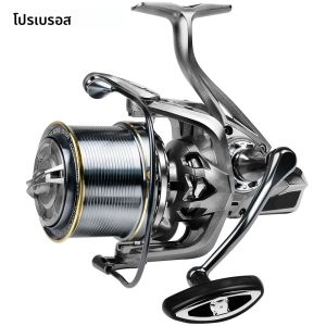 PROBEROS Spinning Fishing Reel 8000 9000 10000 12000 14000 Series 4.8:1 อัตราส่วน 6 + 1BB 18 กก.ลากอลูมิเนียม Long Casting Reel
