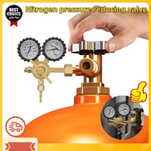 goods in stock! Nitrogen Regulator with 0-600 PSI Delivery Pressure CGA580 Inlet Connection and 1/4-Inch Male Flare Outlet Connection (600PSI)