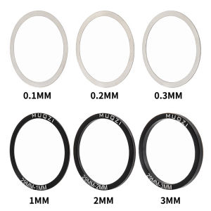 6pcs 24/29/30mm Bike Bicycle Bottom Bracket Crankset Washer For BB86 91 92 BB30 PF30 Crank Crankset Bottom Spacer Cycling Parts