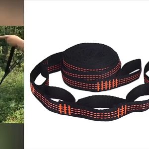 สายรัดเปลญวน แข็งแรงสูง รับน้ําหนักได้มาก สําหรับผูกต้นไม้ สายคล้องเปล L178