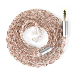 KBEAR | KBEAR Glitter Hi-Fi Tai Nghe Nâng Cấp Cáp 4 Dây Bạc Nguyên Chất Furukawa Đồng Có Độ Tinh Khiết Cao Cho Tourbillon-Pro KB02 CCZ