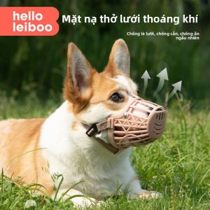 HELLOLEIBOO | Bao Mõm Chống Cắn Chống Ăn Chống Liếm cho Chó Nhỏ và Vừa