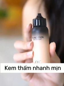 Kem nền Che Khuyết Điểm không trôi  da mượt mịn chính hãng thương hiệu QIC